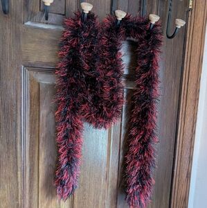 Black and Red Boa